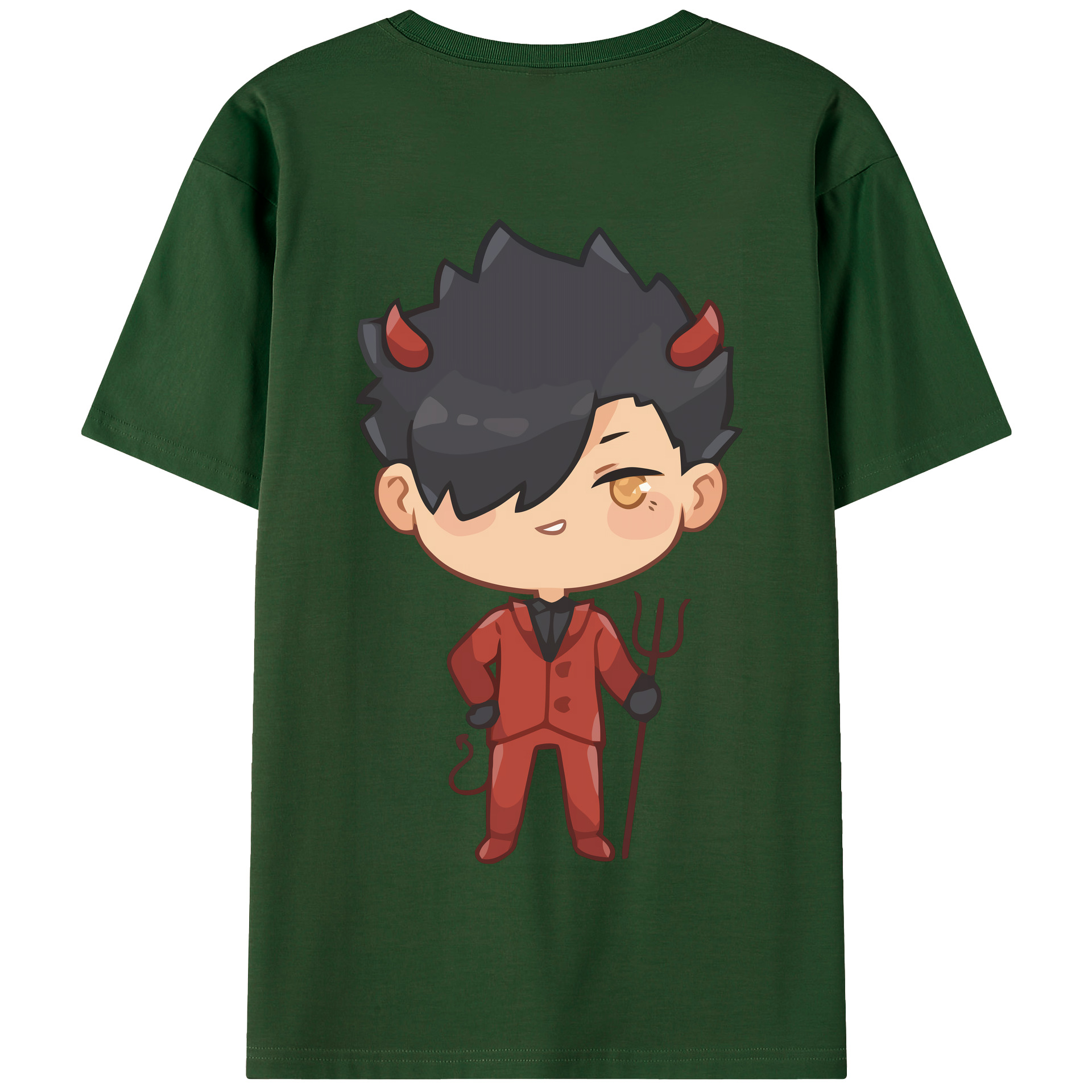 （画像用） ハイキュー!! Haikyu!! 綿100％半袖Tシャツ（背面プリント）
